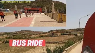 Gozo Bus Hop On Hop Off: Ride from Ta Pinu (Gharb) to Xlendi
