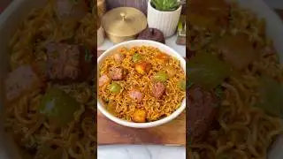 Spicy Chilli Paneer Maggi Recipe😍 #shorts #maggi #trending #viralvideo