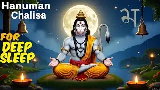 🙏 Listen Before Sleep &ndash; Hanuman Chalisa Night Chant | Powerful Stress Relief Bhakti