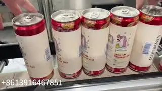 Automatic star wheel high speed wrap labeling machine for tin can