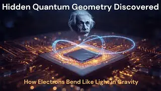Hidden Quantum Geometry Discovered: How Electrons Bend Like Light in Gravity