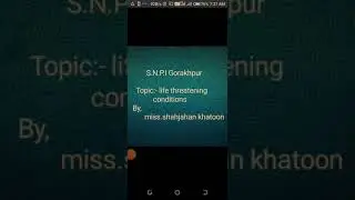 Life threatening condition ( in hindi )