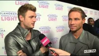 Brian Littrell and Nick Carter interviewed for Celebuzz