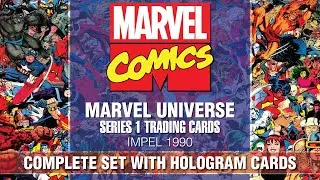 Complete Set - Marvel Universe Trading Cards, Impel 1990