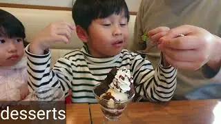 Eating at Cocos Restaurant