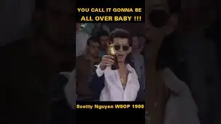 Сделай колл, и всё будет кончено, ДЕТКА!!! 😍 Скотти Нгуен выиграл WSOP 1998 #покер #wsop