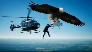 &ldquo;Giant Eagle Steals Cow&rsquo;s Baby | Police Helicopter Rescue | Emotional 3D Story&rdquo; 