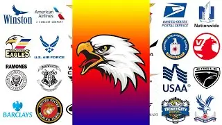 Logos with an Eagle