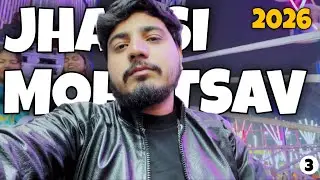 College to Carnival 🎡 | Practical Day & Jhansi Mahotsav 2026 | Vlog