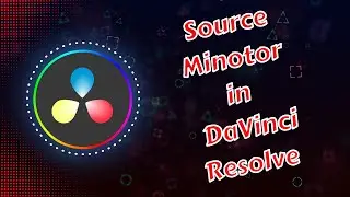 Source Minotor In DaVinci Resolve