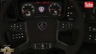 (ETS2 v 1.32 Open Beta)New Gen Scania Dashboard Computer by Piva, AlexeyP