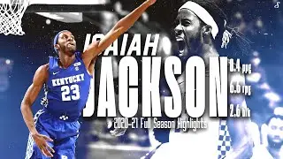 Isaiah Jackson Kentucky 2020-21 Full Season Highlights | 8.4 PPG 6.6 RPG 2.6 BLK #Wizards