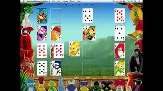 Apple Macintosh Longplay - Burning Monkey Solitaire 3 - Bristol