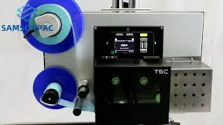 Samson 680XWS Vegetable Fruit Flow Packaging Machine + Auto Weigh Labeled Machine
