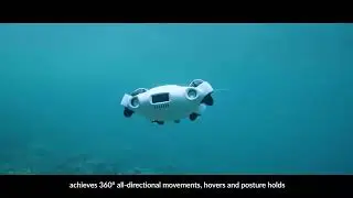 Advanced 4K VR Underwater Drone with Robotic Arm