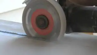 Cutting Granite Countertop