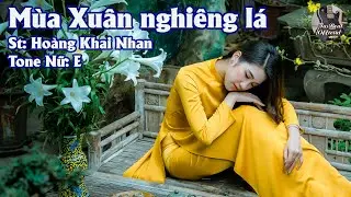 Karaoke M&ugrave;a Xu&acirc;n Nghi&ecirc;ng L&aacute; Tone Nữ | TAS BEAT