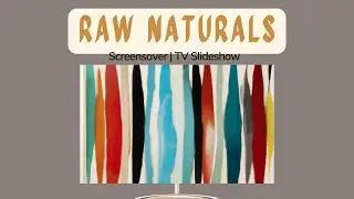 Earth Pigments 🍁 😌 Organic Art Screensaver #NatureInspired #AbstractArt #RawPigments #artslideshow