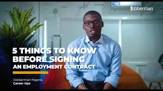5 Things you Should Check Before Signing an Employment Contract| Career Tips