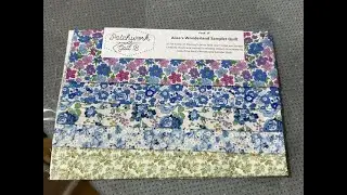 Alice's Wonderland Sampler Quilt BOM 1 & 2 Fabric