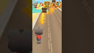 Talking Tom Gold Run 👹 Temple run 2 👹 Little Ram 👹 A.S.D.F. #shortsfeed #viralshorts #shorts #viral