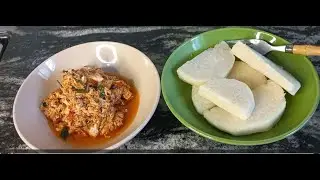 Yam and Egg Sauce #foodie #food #recipe #howtomakefriedrice