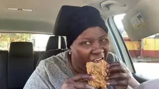 Church&rsquo;s FRIED Okra||Carbang||Mukbang