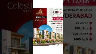 Take a look at celestia villa  || 4 BHK Triplex villa || Starting at Just ₹1.27 Cr || Book Now