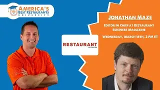 Live Convo With Editor In Chief at Restaurant Business Magazine
