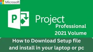 как установить Microsoft Project Professional 2021 || настройка Microsoft Project Professional 2021