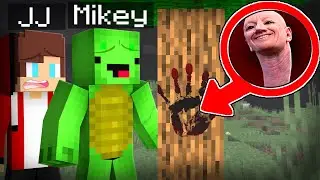 How Mikey and JJ found the Biggest Footprint Tolosofobia Monster in Minecraft ?! - Maizen