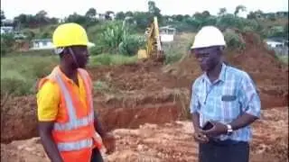 Support for a construction equipment operator school in Liberia