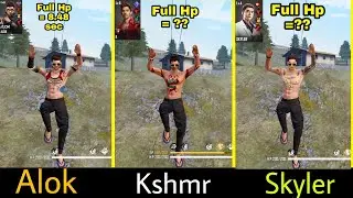 ALOK VS KSHMR VS SKYLER FULL ABILITY TEST IN FREE FIRE - para SAMSUNG A3,A5,A7,J2,J5,J7,S5,S7,A30 FF