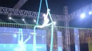 Aerial act Marina Aerial Silks India