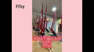 Aerial Classes - Aerial Yoga Class with FITsy