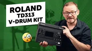 Roland TD-313 V-Drums | Flagship V31 Sounds in a Midrange Kit?