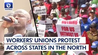 NLC President Leads Protest To National Assembly
