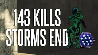 Storms End Record | 143 Kills Solo, 5 Killionaires | Halo 5 Infection