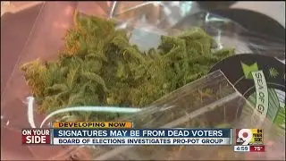 Hamilton County Board of Elections: Pro-pot group collected signatures from dead voters
