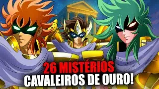 26 CURIOSIDADES dos CAVALEIROS de OURO que só EXISTEM na SAGA ÔMEGA! Cavaleiros do Zodíaco