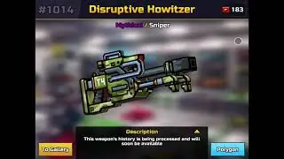 Disruptive Howitzer is op! Pixel gun 3d Gameplay