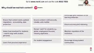 RIDE 2023 - Keeping things current: How to develop and sustain effective course maintenance