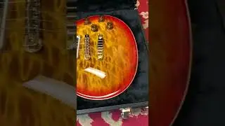 PRS McCarty 594 1-Piece Quilt Maple Top Stained Flame Maple Neck Ebony Board Dark Cherry Sunburst