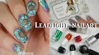 #141 ~ Leadlight nailart | Moyou London Explorer collection 03 ~