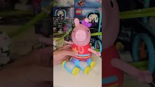 Peppa Pig Disco Roller Skating, Pull-and-Go Action