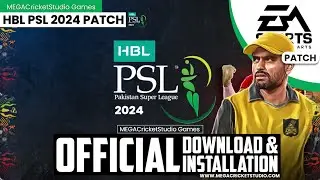 HBL PSL 2024 Patch for EA Cricket 07 | Official Installation Guide | Muzamil Stuff