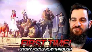 My First Ever Final Fantasy Game! ~ First Time Final Fantasy VII Remake Blind Playthrough Part 1