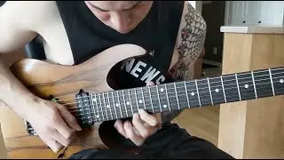 Etjenne - ''There You Are'' Solo (Bare Knuckle Pickups - Painkiller 7 String)