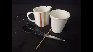 Раскрыт фокус с бумажным стаканчиком.