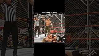 John Cena vs Edge 🔥🥶| Steel Cage Match 😱☠️| Raw 2006 🥵 Edit